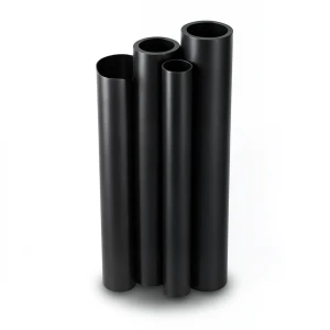 Al-Rajhi HDPE Pipes PE 63 Pressure 6 Bar OD 560 mm Thickness 31.7 mm Black