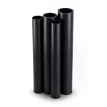 HDPE Pipes PE 63 Pressure 6 Bar Outside Diameter 630 mm Thickness 35.7 mm Black