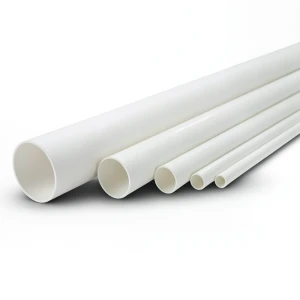مواسير UPVC ضغط 21.7 بار مقاس 3 إنش سمك 6.58 مم لون أبيض