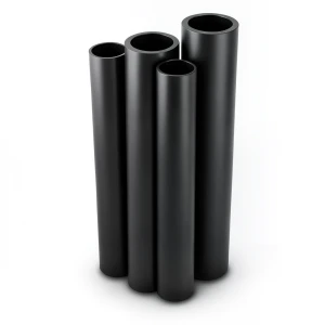 Al-Rajhi HDPE Pipes PE 63 Pressure 6 Bar 800 mm Diameter 45.3 mm Thickness Black