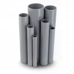 UPVC Pipes Modern Technology Nominal Pressure 6 Bar Outside Diameter 140 mm Thickness 4.1 mm Gray Colour
