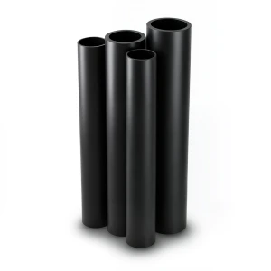 HDPE Pipes PE 63 Pressure 6 Bar Outside Diameter 900 mm Thickness 51 mm Black