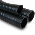 SPS HDPE Pipes  PE 100 Pressure 16 Bar Outside Diameter 250 mm Thickness 22.7 mm Color Black