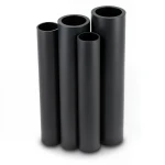 مواسير HDPE PE 63 ضغط 6 بار قطر 1000 مم سمك 56.7 مم لون أسود