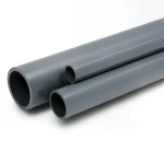 UPVC Pipes Nominal Pressure 12 Bar Size 1 ½ inch Thickness 2.5 mm Dark Gray