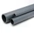 مواسير UPVC ضغط 12 بار مقاس ½ 1 إنش سمك 2.5 مم لون رمادي غامق - Image 1