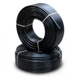 HDPE Pipes PE 100 Pressure 16 Bar Outer Diameter 32 mm Thickness 3 mm Black