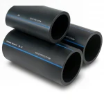 أنابيب HDPE السعودي PE 100 ضغط 16 بار قطر خارجي 225 مم سمك 20.5 مم لون اسود