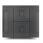 ورق حائط هندسي مقاس 10 م×1.06 م لون رمادي داكن