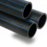 أنابيب HDPE السعودي  PE 100 ضغط 16 بار قطر خارجي 280 مم سمك 25.4 مم لون اسود