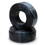 HDPE Pipes PE 100 Pressure 16 Bar Outer Diameter 63 mm Thickness 5.8 mm Black