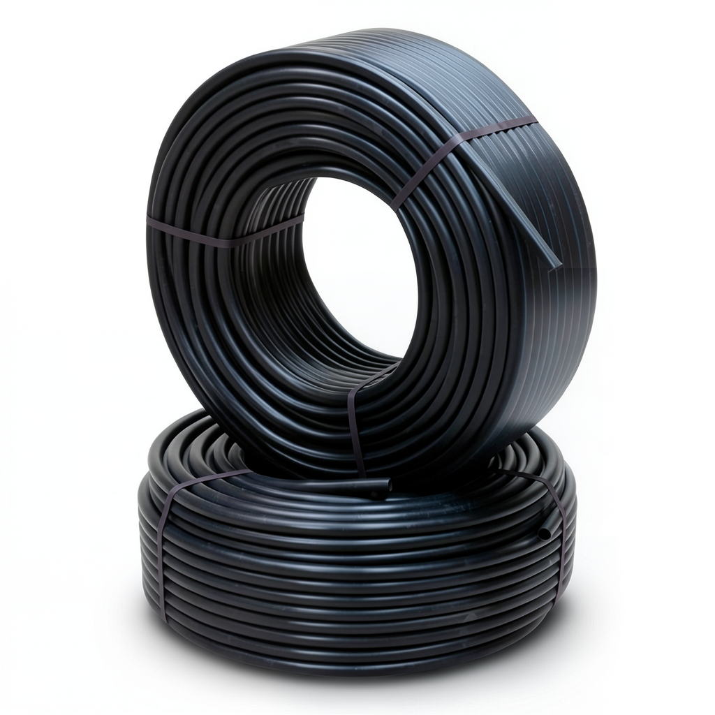 HDPE Pipes PE 100 Pressure 16 Bar Outer Diameter 63 mm Thickness 5.8 mm Black