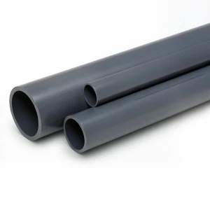 UPVC Pipes Nominal Pressure 15 Bar Size 1 ½ inch Thickness 3.1 mm Dark Gray