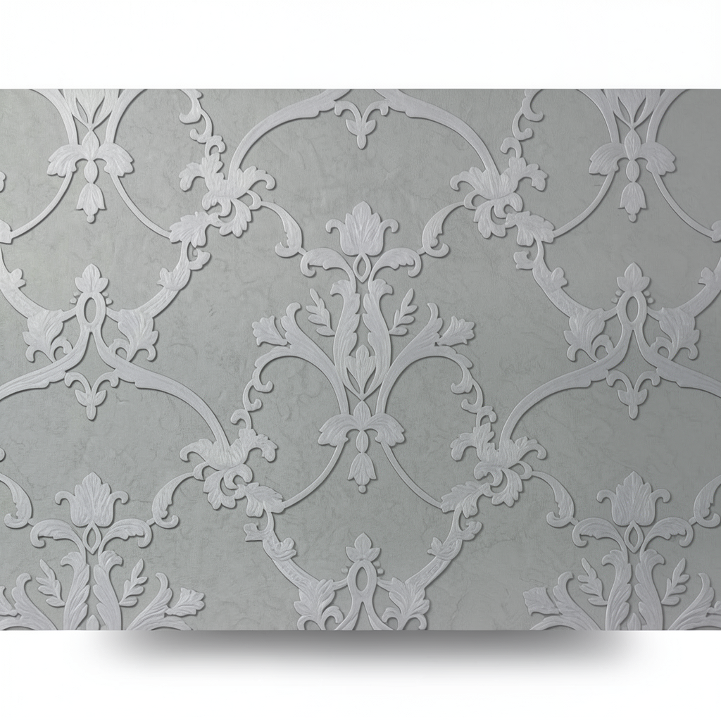 Italian Wall Covering Length 10m, Width 1.06m, Gray Color