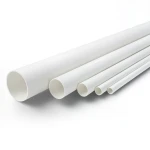 مواسير UPVC ضغط اسمي 13.8 بار مقاس 3/4 إنش قطر خارجي، سمك 1.52 مم أبيض