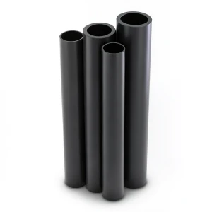 مواسير HDPE PE 63 ضغط 6 بار قطر خارجي 900 مم سمك 51 مم لون أسود