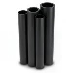 HDPE Pipes PE 63 Pressure 10 Bar Diameter 180 mm Thickness 16.4 mm Black