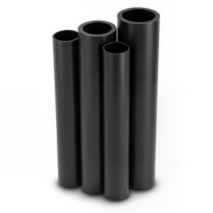HDPE Pipes PE 63 Pressure 10 Bar Diameter 180 mm Thickness 16.4 mm Black