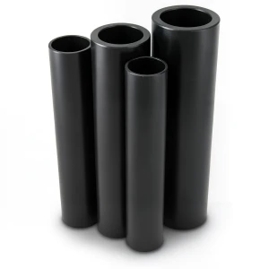HDPE Pipes PE 63 Pressure 6 Bar 1000 mm Diameter 56.7 mm Thickness Black