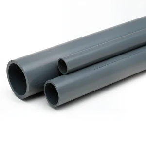 مواسير UPVC مقاس ½ إنش سمك 2.8 مم لون رمادي غامق