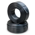 HDPE Pipes PE 100 Pressure 16 Bar Outer Diameter 32 mm Thickness 3 mm Black
