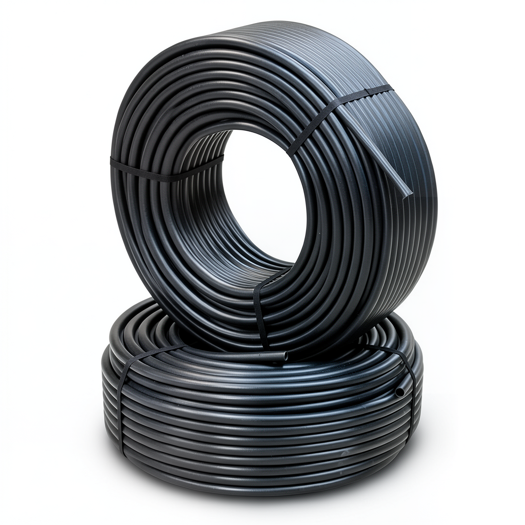 HDPE Pipes PE 100 Pressure 16 Bar Outer Diameter 32 mm Thickness 3 mm Black