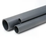 مواسير UPVC مقاس 3/8 إنش، سمك 3.2 مم، لون رمادي غامق
