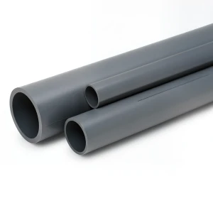مواسير UPVC مقاس 3/8 إنش، سمك 3.2 مم، لون رمادي غامق