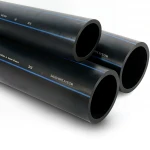 مواسير HDPE السعودي  PE 100 ضغط 16 بار قطر خارجي 315 مم سمك 28.6 مم لون اسود