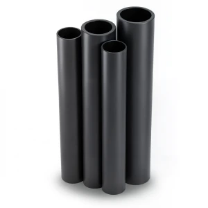 أنابيب HDPE الراجحي PE 63 ضغط 10 بار قطر 225 مم سمك 20.5 مم أسود