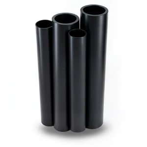 HDPE Pipes PE 63 Pressure 10 Bar Outside Diameter 280 mm Thickness 25.4 mm Black
