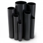 UPVC Pipes Modern Technology Nominal Pressure 6 Bar Outside Diameter 140 mm Thickness 4.1 mm Black Colour