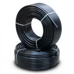 HDPE Pipes PE 80 Pressure 12.5 Bar Outside Diameter 90 mm Thickness 8.2 mm Black