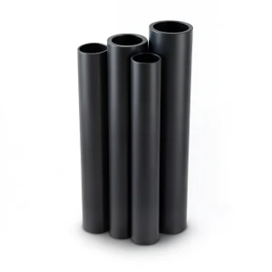 HDPE Pipes PE 63 Pressure 10 Bar 400 mm Diameter 36.3 mm Thickness Black