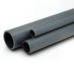 مواسير UPVC ضغط 15 بار مقاس ¾ إنش سمك 1.9 مم لون رمادي غامق