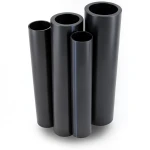Al-Rajhi HDPE Pipes PE 63 Pressure 10 Bar Outside Diameter 560 mm Thickness 50.8 mm Black