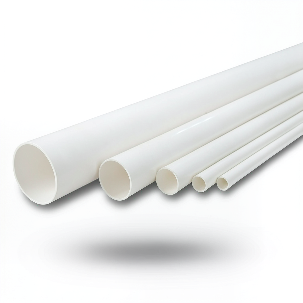 UPVC Pipes Nominal Pressure 13.8 Bar 3/4 inch OD, Thickness 1.52 mm White