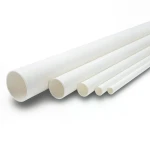 مواسير UPVC ضغط 21.7 بار مقاس 3/4 إنش سمك 1.98 مم لون أبيض
