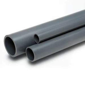 مواسير UPVC مقاس ¾ إنش سمك 2.9 مم لون رمادي غامق