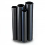 Al-Rajhi HDPE Pipes PE 80 Pressure 12.5 Bar Outside Diameter 200 mm Thickness 18.2 mm Color Black