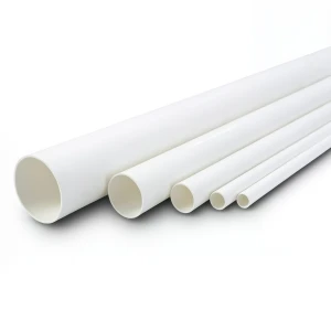 مواسير UPVC ضغط 13.8 بار مقاس 1 إنش سمك 1.6 مم أبيض