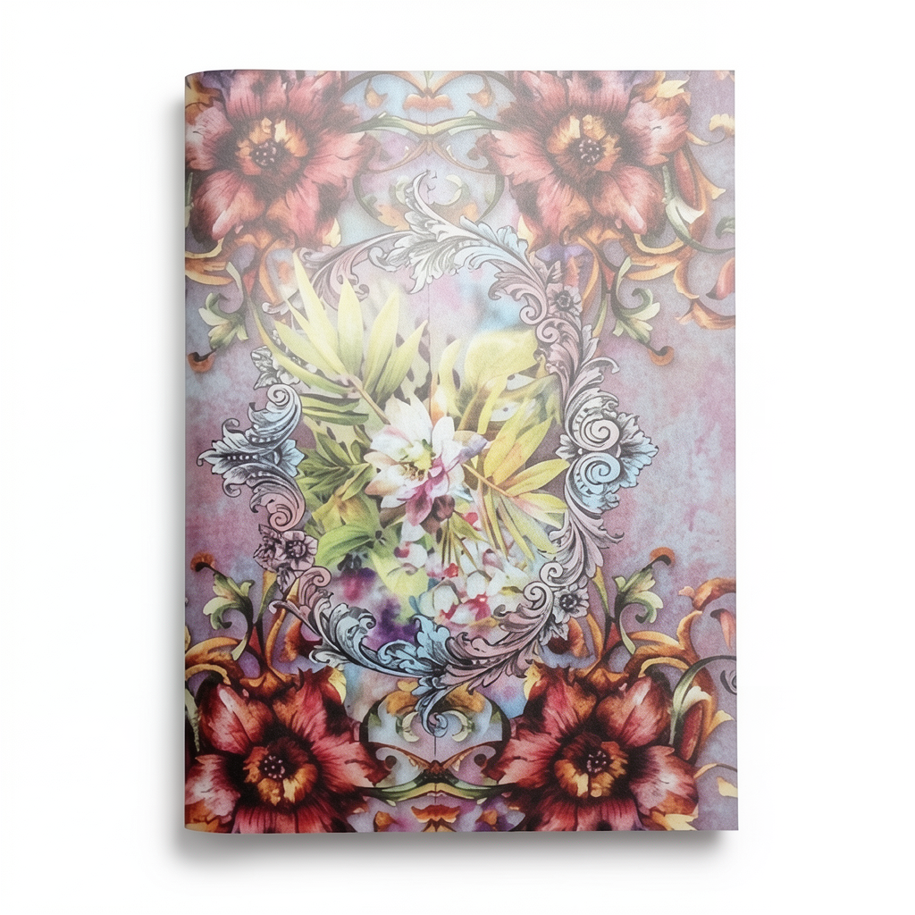 Italian Wall Decoration 10m x 0.73m Multicolor, Model 26107
