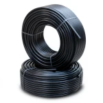HDPE Pipes PE 100 Pressure 16 Bar Outer Diameter 75 mm Thickness 6.8 mm Black