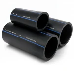 أنابيب HDPE السعودي PE 100 ضغط 6 بار قطر خارجي 355 مم سمك 13.6 مم لون اسود