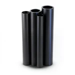 أنابيب HDPE PE 63 ضغط 10 بار قطر 315 مم سمك 28.6 مم لون أسود