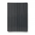 Striped Wallpaper Length 10m, Width 0.70m, Dark Gray Color, Model 13009
