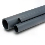UPVC Pipes 3/8 Inch Thickness 2.3 mm Dark Gray