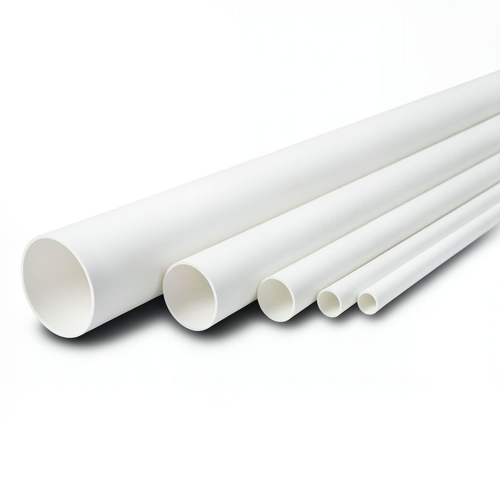 UPVC Pipes Nominal Pressure 17.2 Bar 3/4 inch OD, Thickness 1.57 mm White