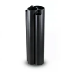 HDPE Pipes PE 63 Pressure 10 Bar 400 mm Diameter 36.3 mm Thickness Black