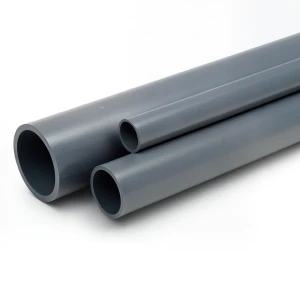 مواسير UPVC مقاس ½ إنش سمك 2.8 مم لون رمادي غامق